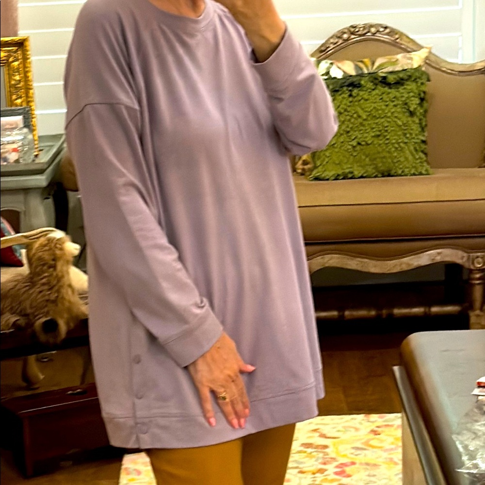 J. Jill Lavender Sweatshirt